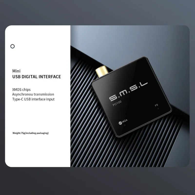 SMSL PO100 USB-C Digital Interface