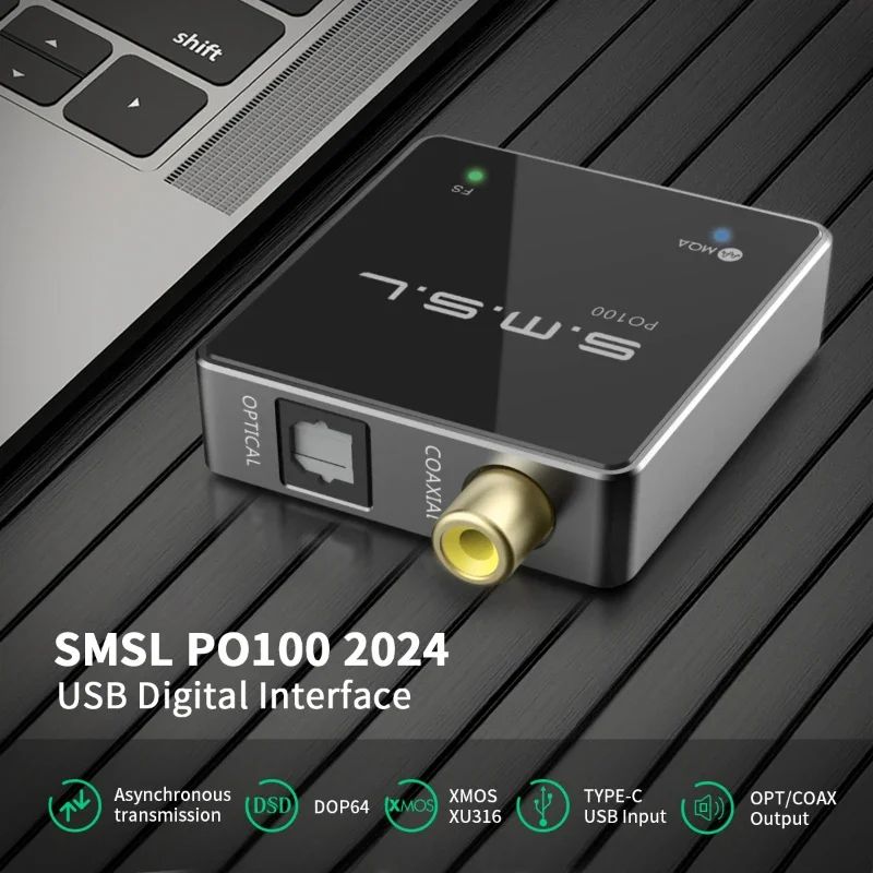 SMSL PO100 USB-C Digital Interface
