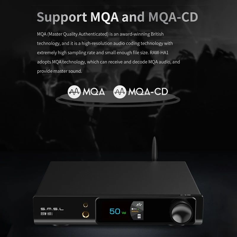 SMSL RAW-HA1 Headphone Amplifier