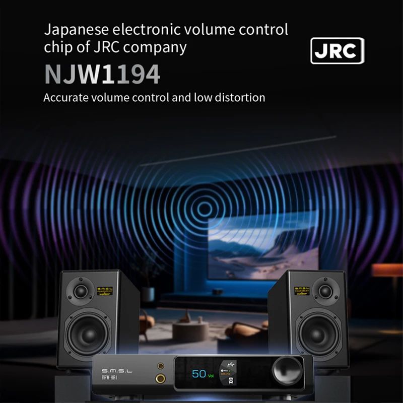 SMSL RAW-HA1 Headphone Amplifier