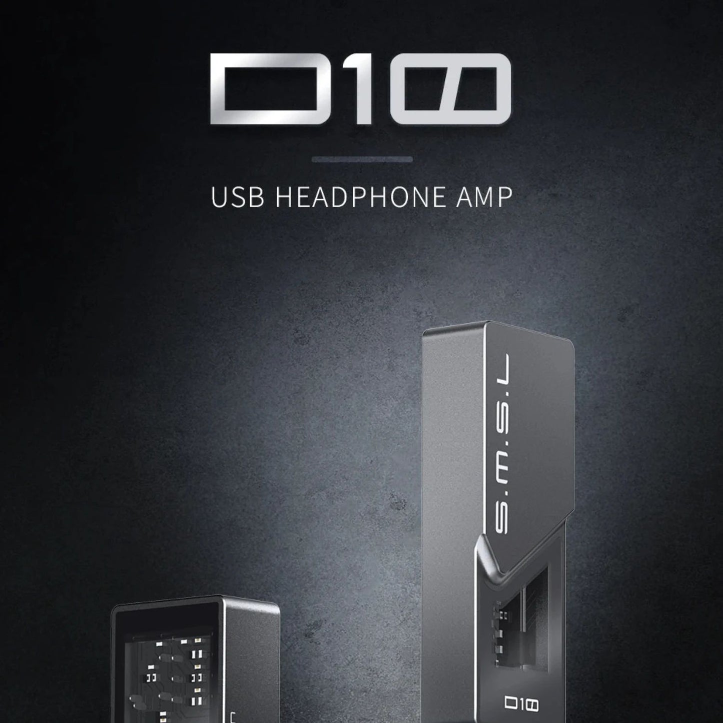 SMSL D10 Portable USB DAC/Amp — Dual CS43131, 500mW