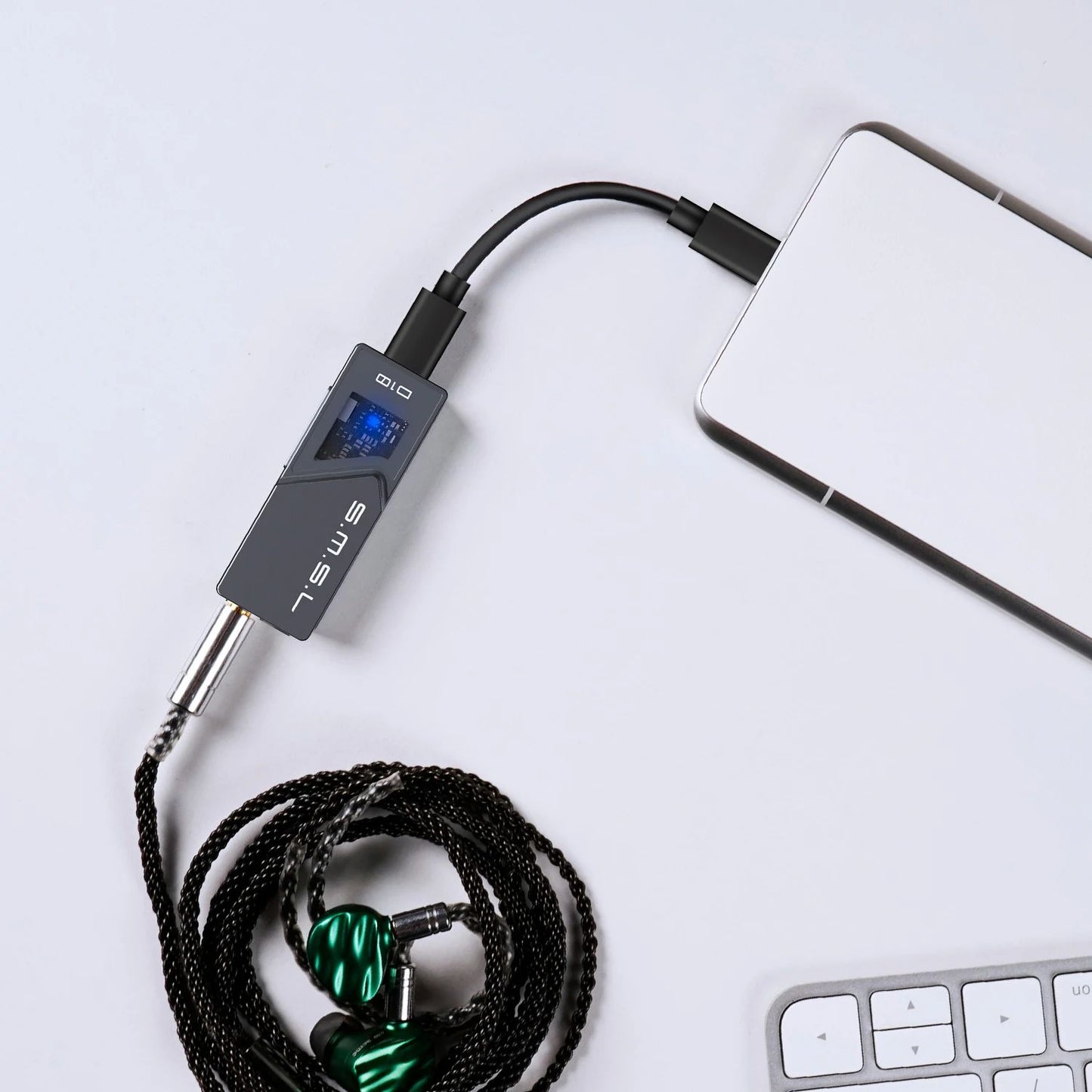 SMSL D10 Portable USB DAC/Amp — Dual CS43131, 500mW