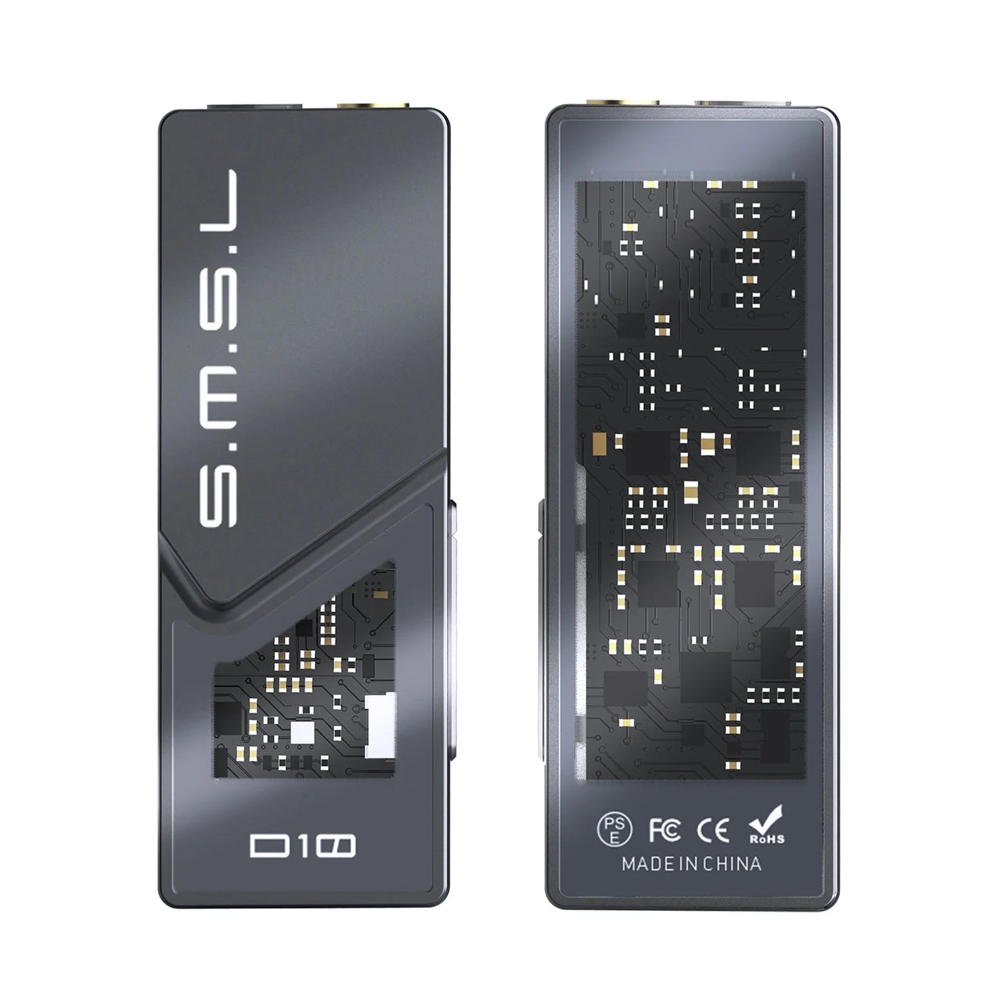 SMSL D10 Portable USB DAC/Amp — Dual CS43131, 500mW