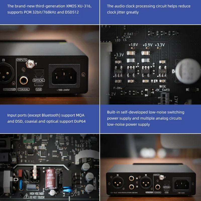 SMSL D6s MQA Desktop DAC