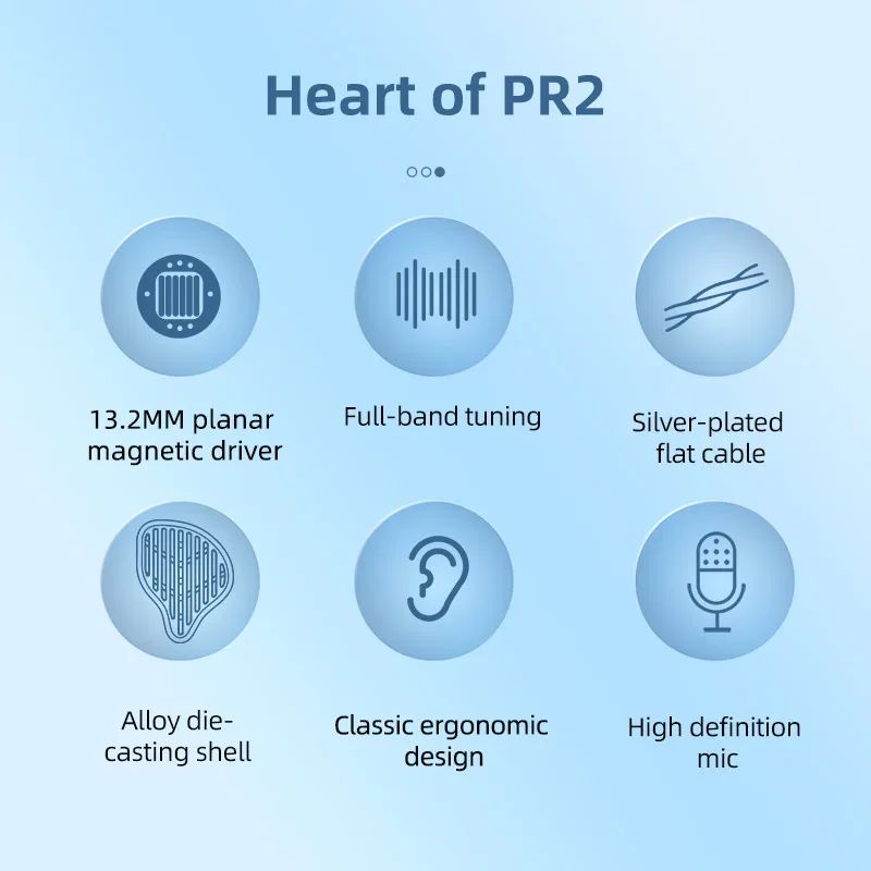 KZ x HBB PR2 Planar Driver In-Ear Monitors