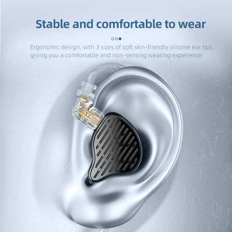 KZ x HBB PR2 Planar Driver In-Ear Monitors