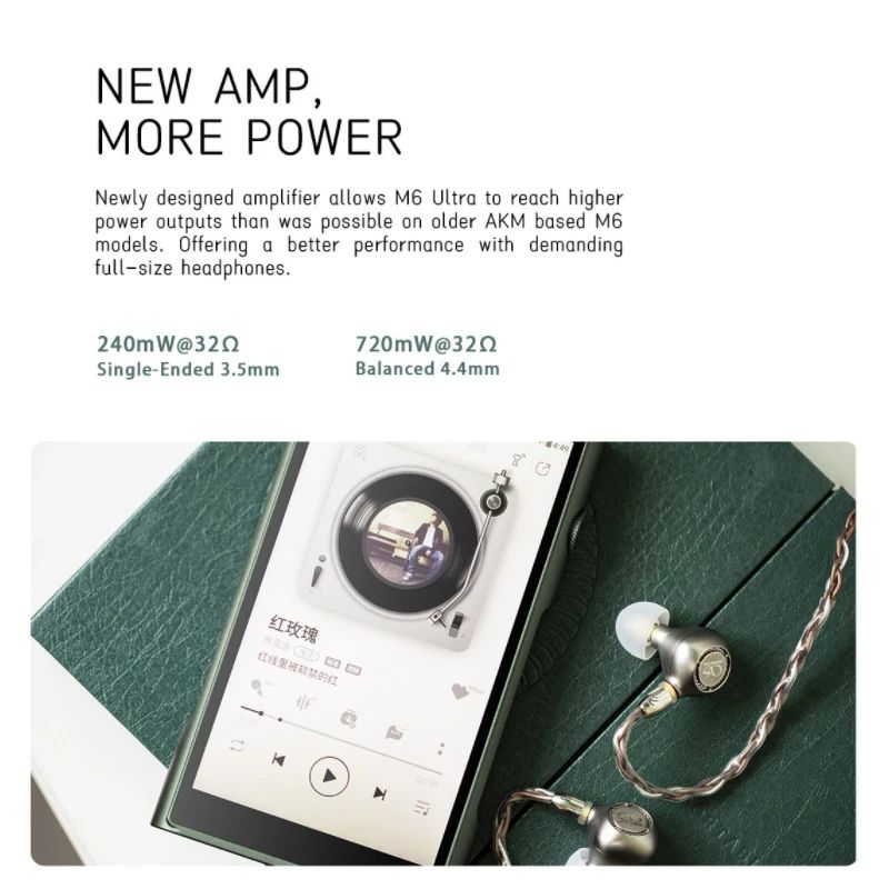 Shanling M6 Ultra Hi-Res Music Player