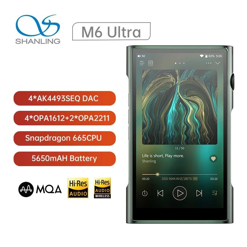 Shanling M6 Ultra Hi-Res Music Player