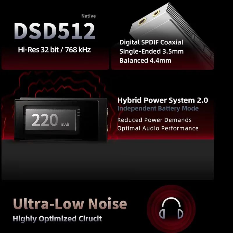 Shanling UA6 Portable USB DAC/Amp