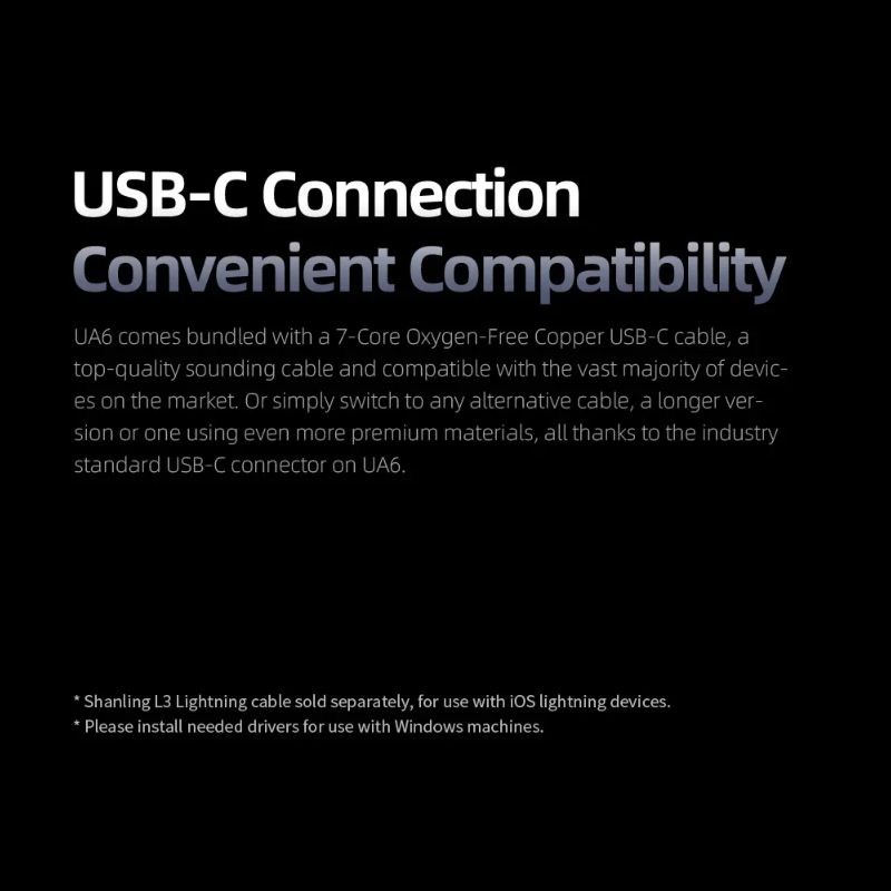 Shanling UA6 Portable USB DAC/Amp