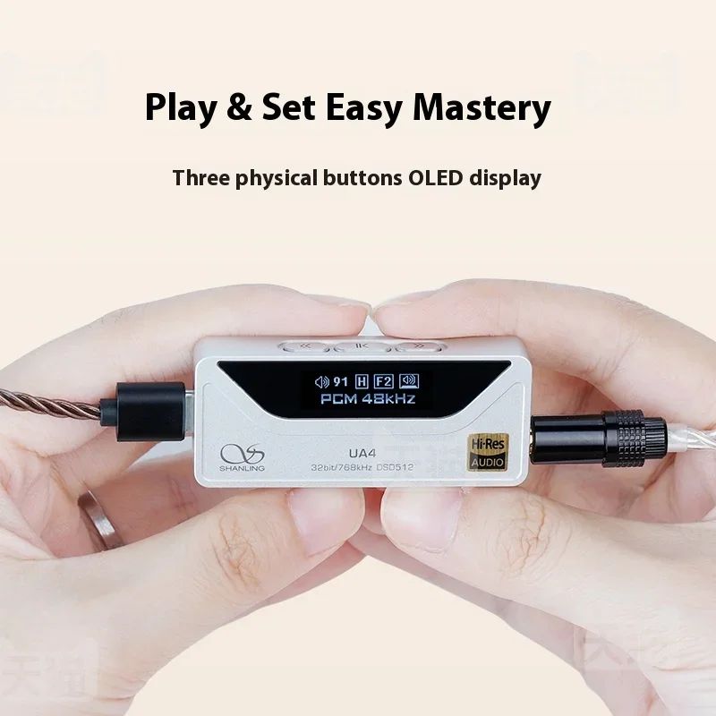 Shanling UA4 USB DAC/Amp — ES9069Q, 4.4mm Balanced, 211mW