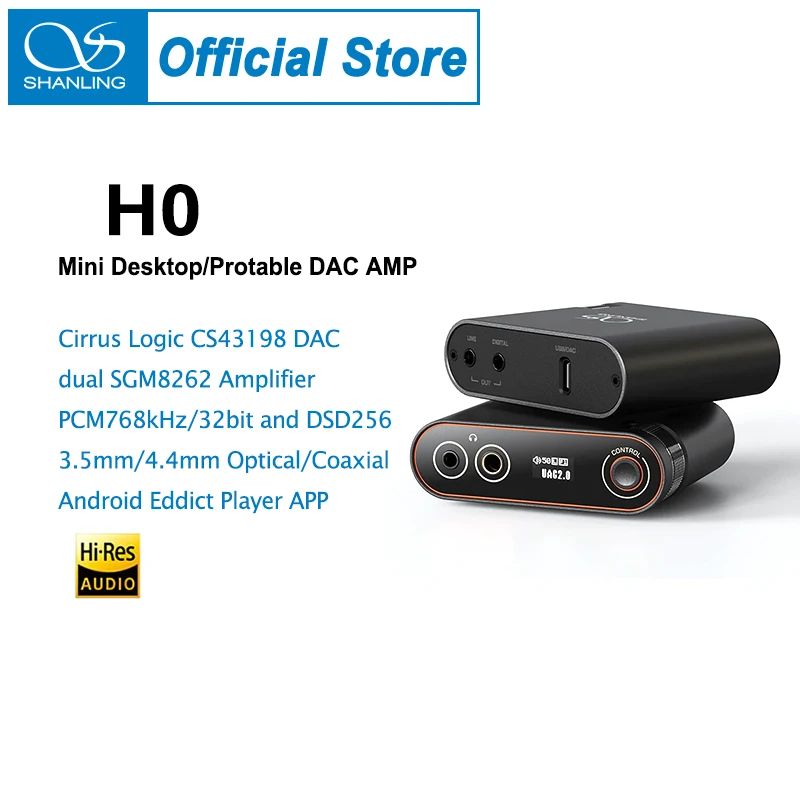 Shanling H0 Portable DAC/Headphone Amplifier