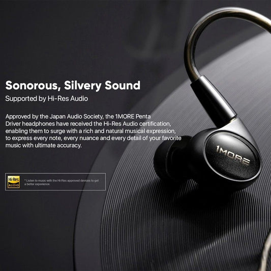1More Penta Driver P50 Hi-Res IEMs