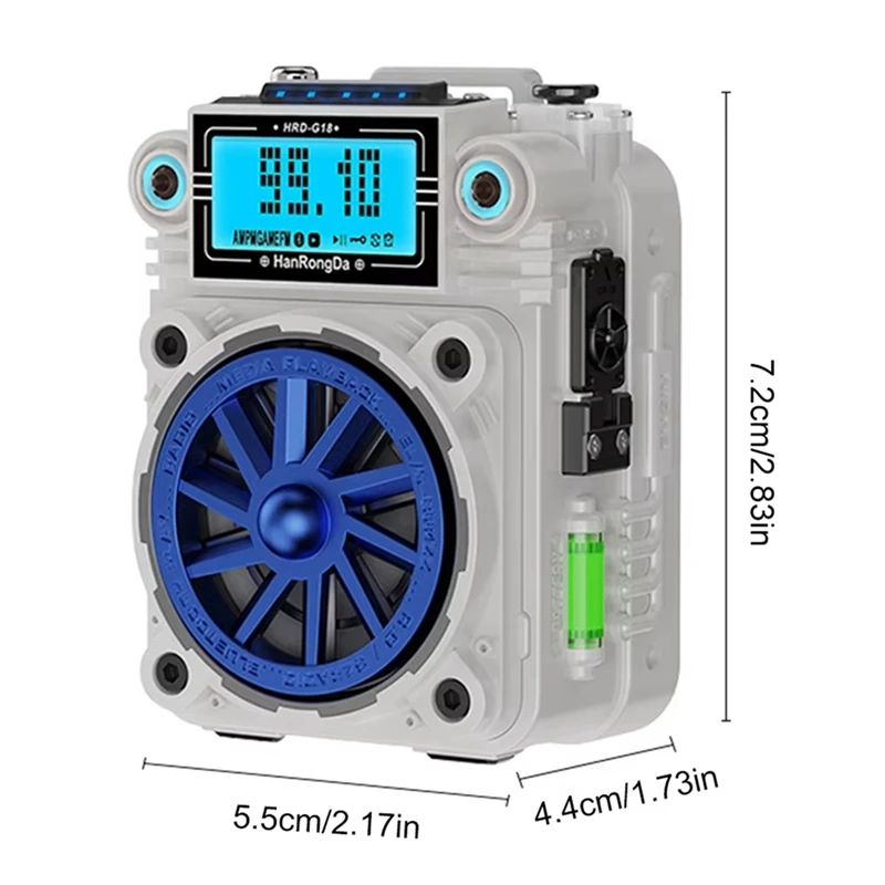HanRongDa HRD-G18 Bluetooth Speaker FM - view 4