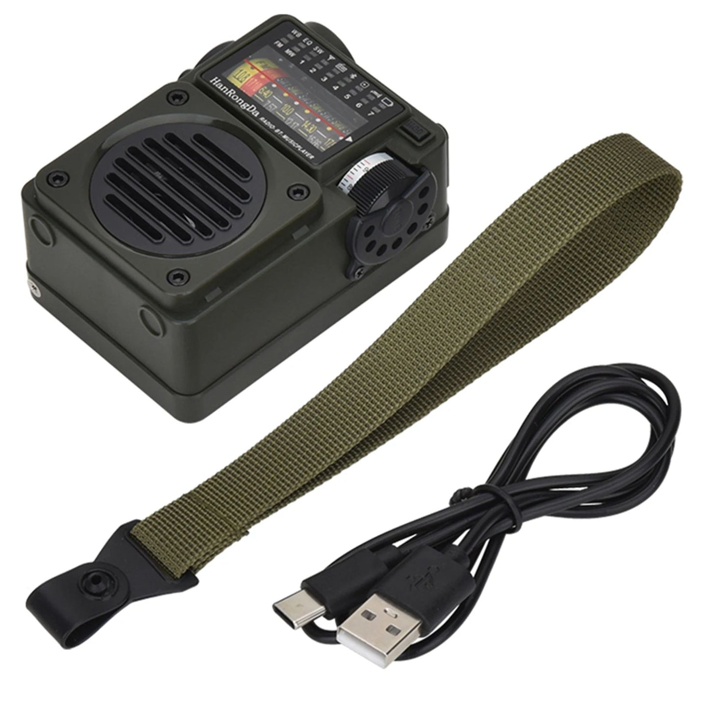 HanRongDa HRD-700 Portable AM FM Radio - view 4