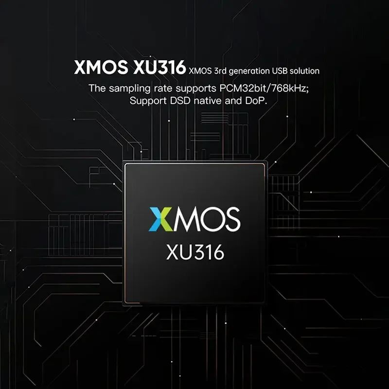 SMSL PO100 PRO USB DDC — XU316, I2S/Optical/Coax Out