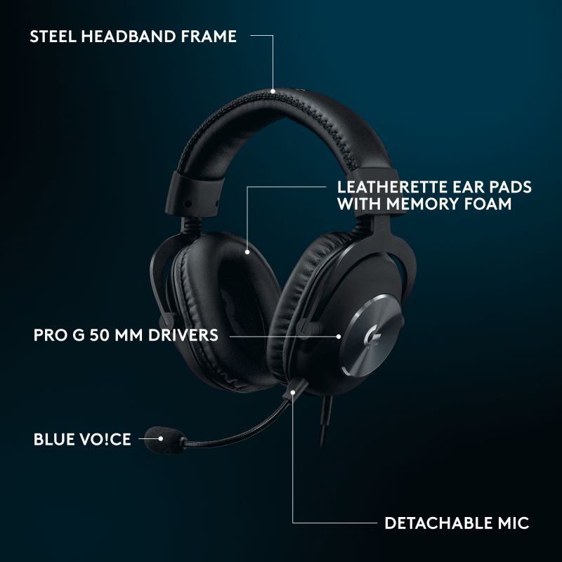 Logitech G Pro X SE Wired Gaming Headset - view 4