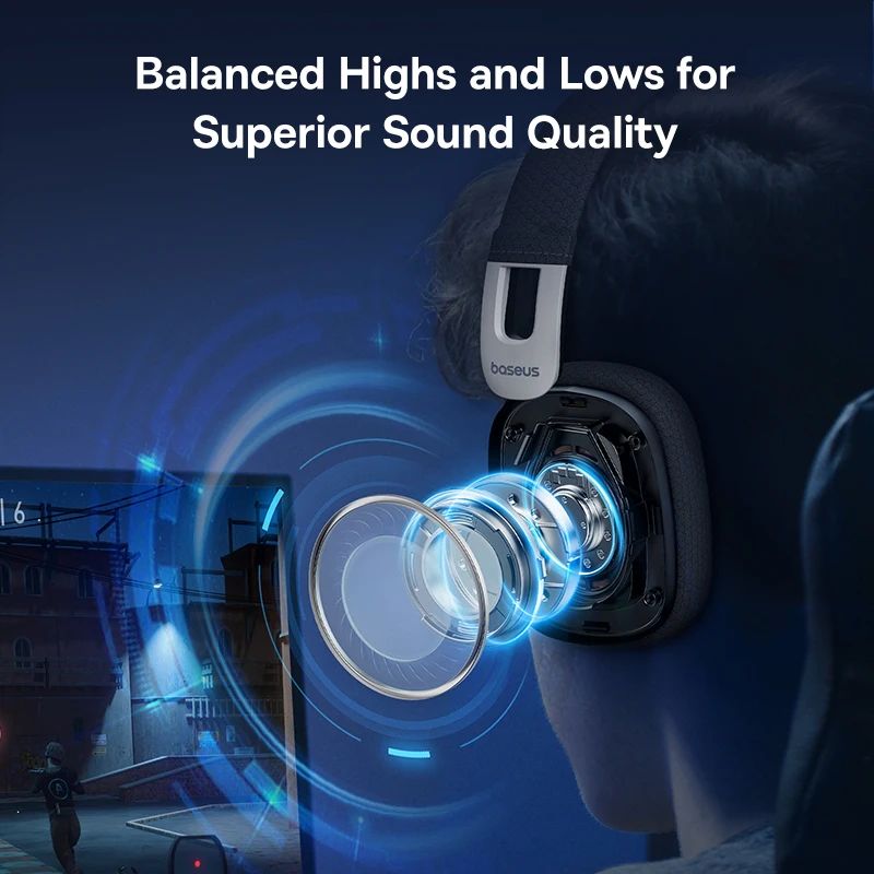 Baseus GoPlay 1+max USB 7.1 Gaming Headset - view 4