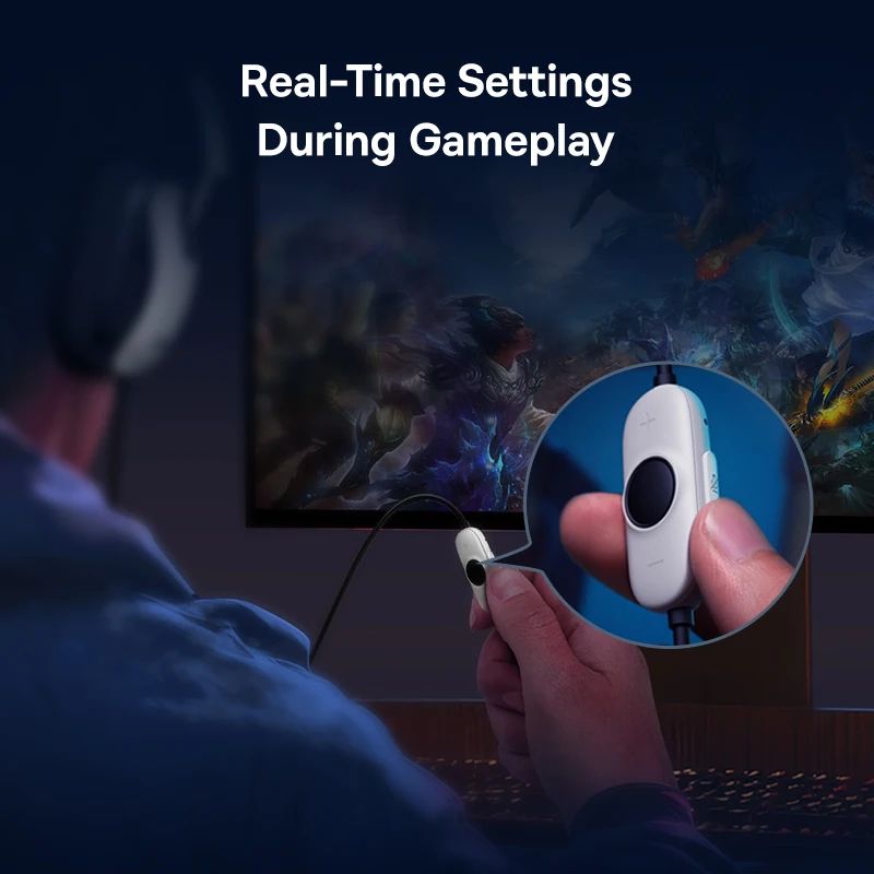 Baseus GoPlay 1+max USB 7.1 Gaming Headset - view 5