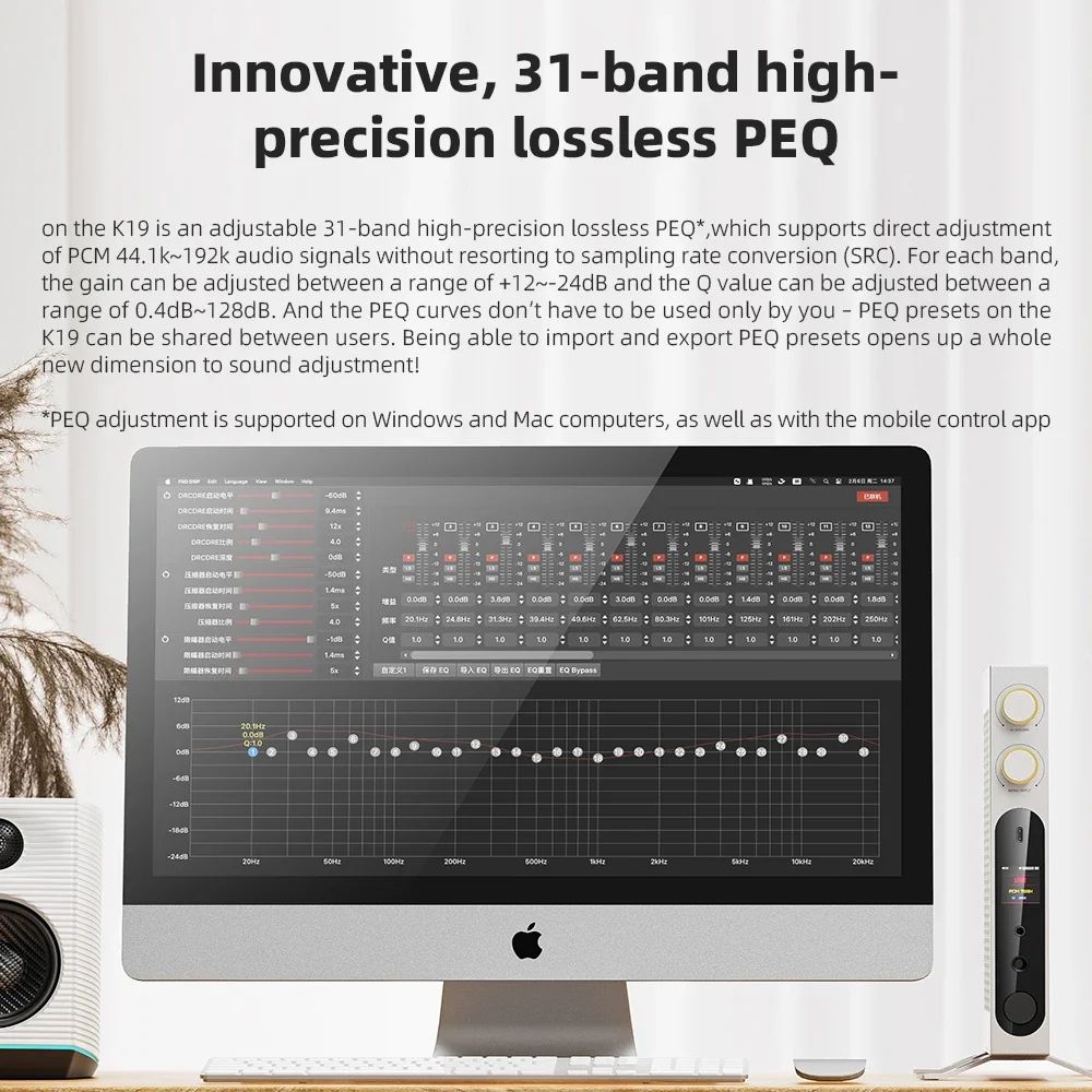 FiiO K19 Flagship Desktop DAC Amplifier