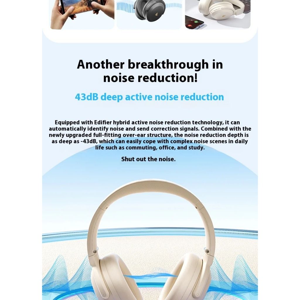 Edifier MT6 Pro Wireless ANC Headphones - view 2