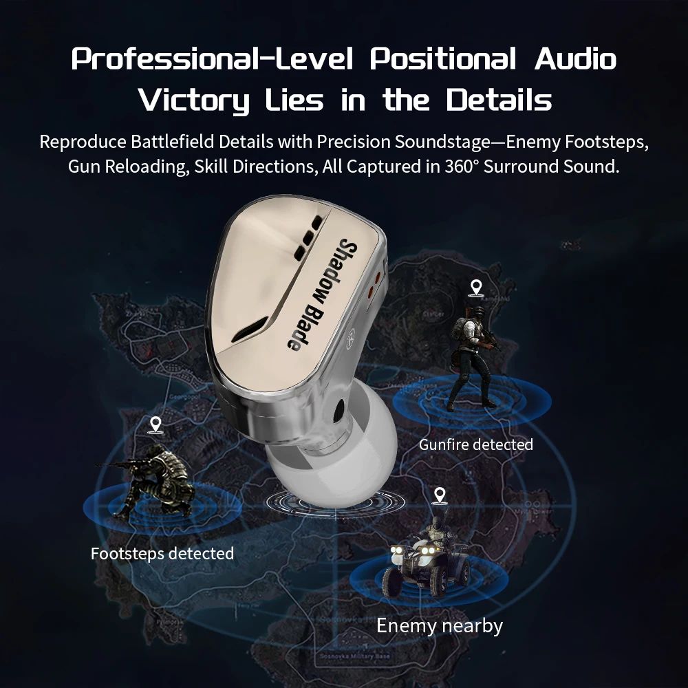 CVJ Shadow Blade Gaming IEMs