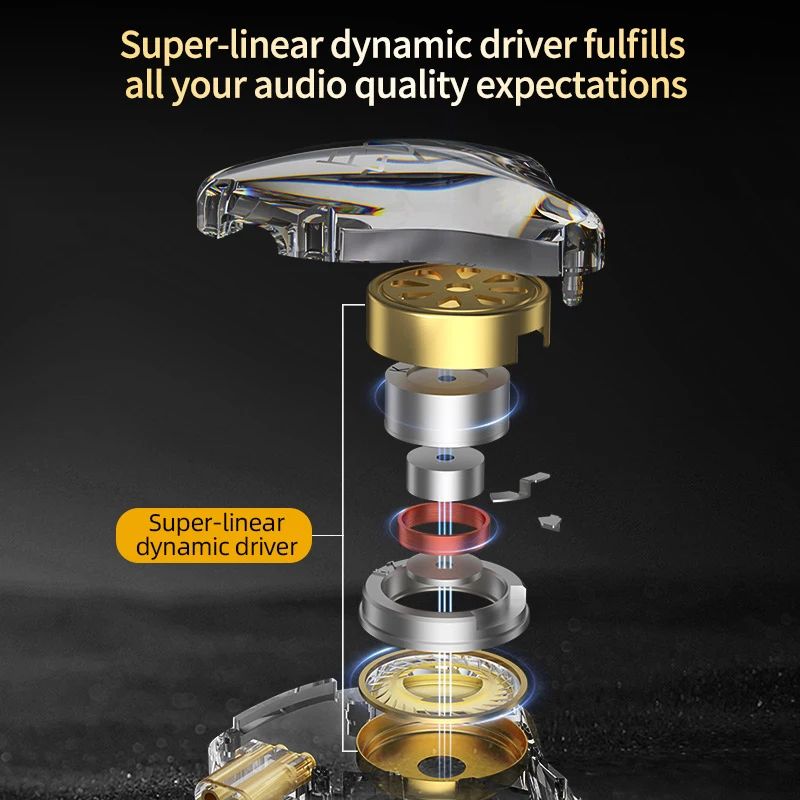 KZ EDX Lite Dynamic Driver Earphones