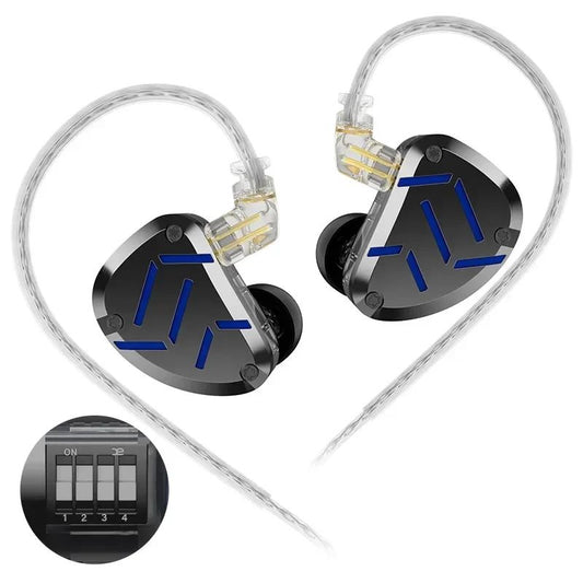KZ ZAT 1DD+8BA Hybrid IEMs