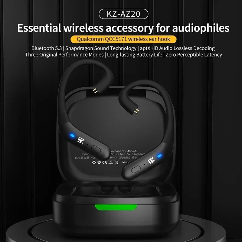 KZ AZ20 Wireless Ear-Hook Earbuds