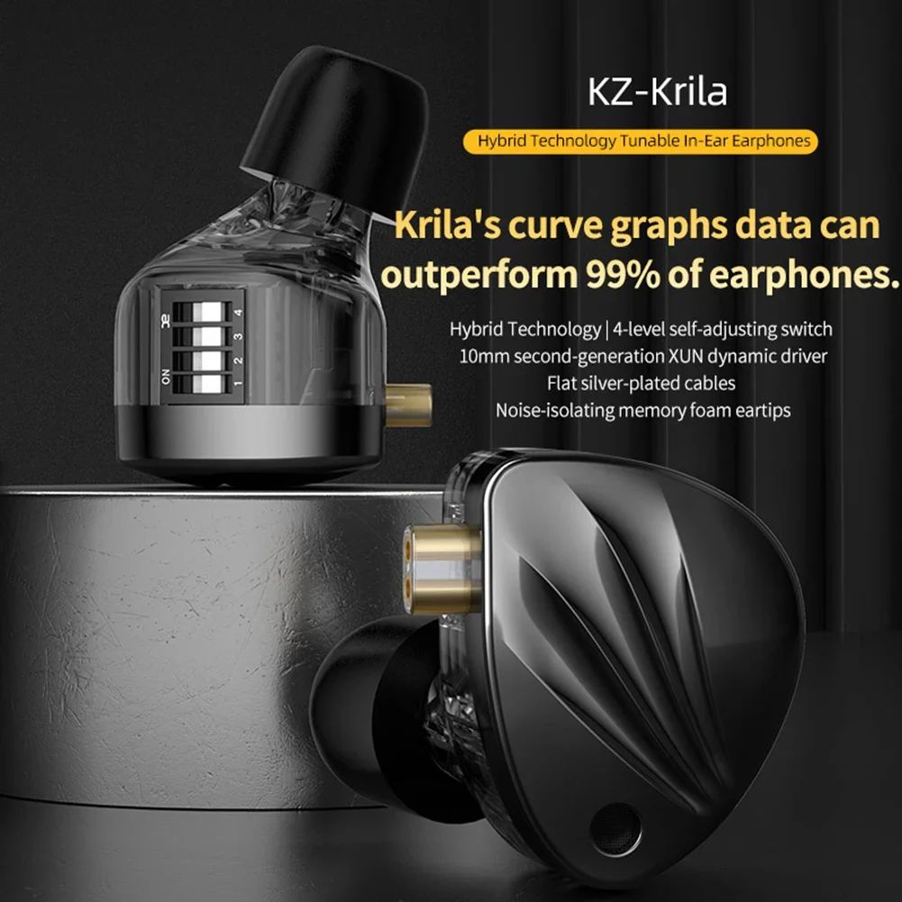 KZ Krila 1DD+1BA Hybrid IEMs