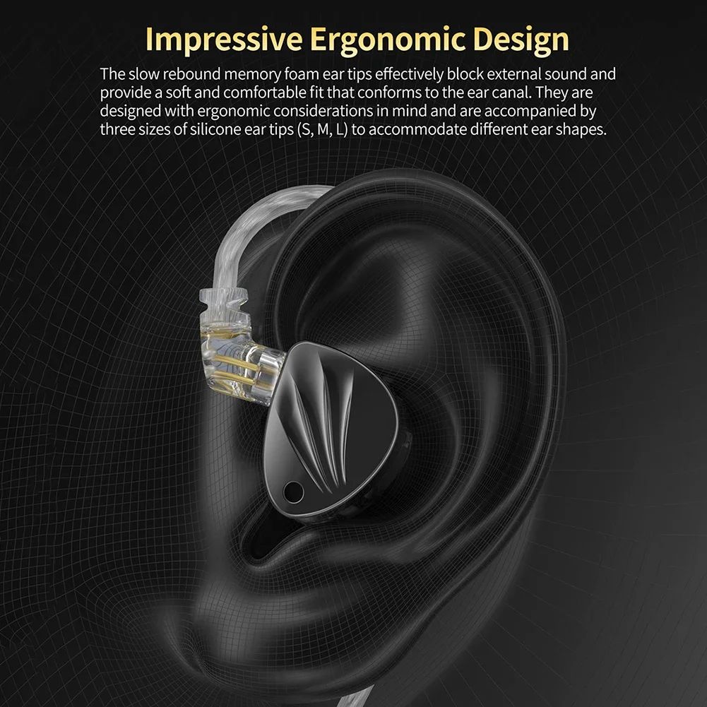 KZ Krila 1DD+1BA Hybrid IEMs