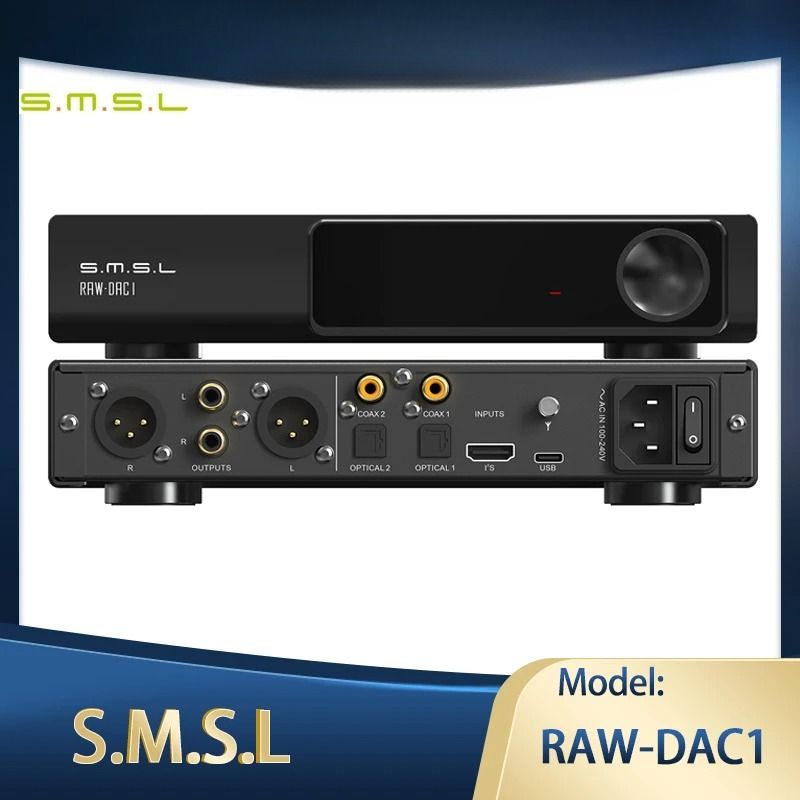 SMSL RAW-DAC1 Desktop DAC AK4499EX