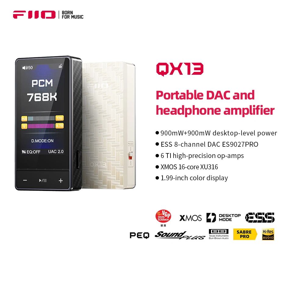 FiiO QX13 Portable DAC Amplifier
