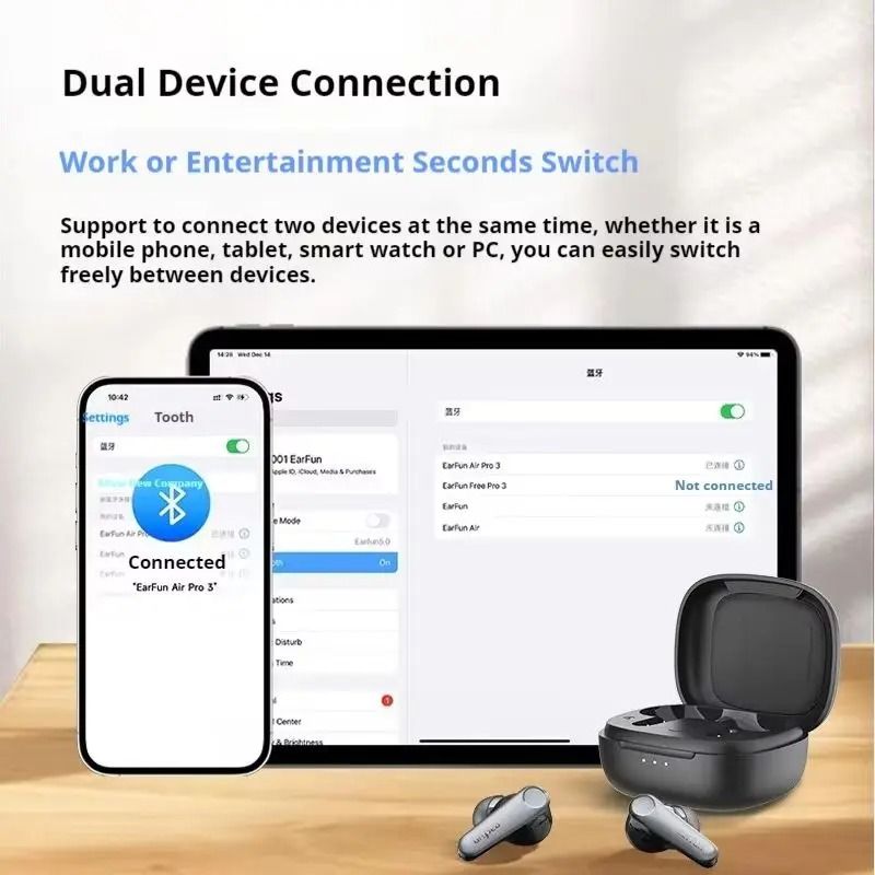 EarFun Air Pro 3 Wireless ANC Earbuds - view 4