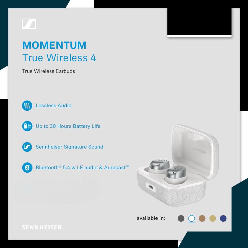 Sennheiser MOMENTUM True Wireless 4 Earbuds