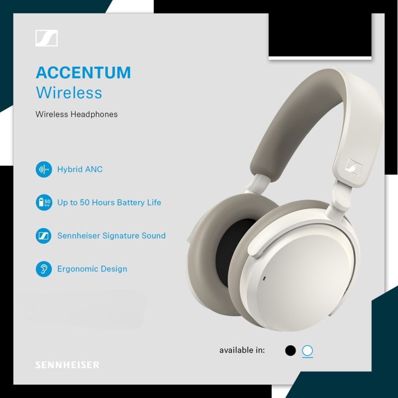 Sennheiser ACCENTUM Wireless ANC Headphones