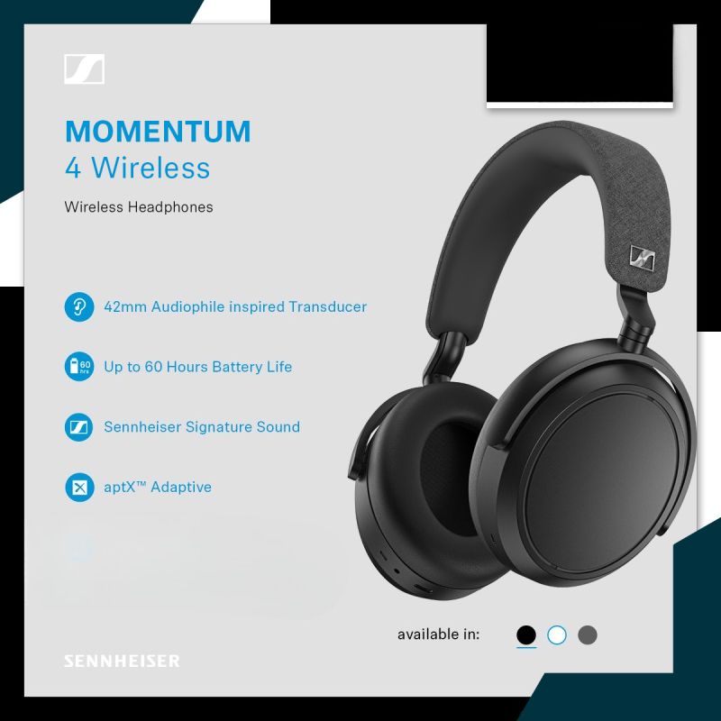 Sennheiser MOMENTUM 4 Wireless Headphones