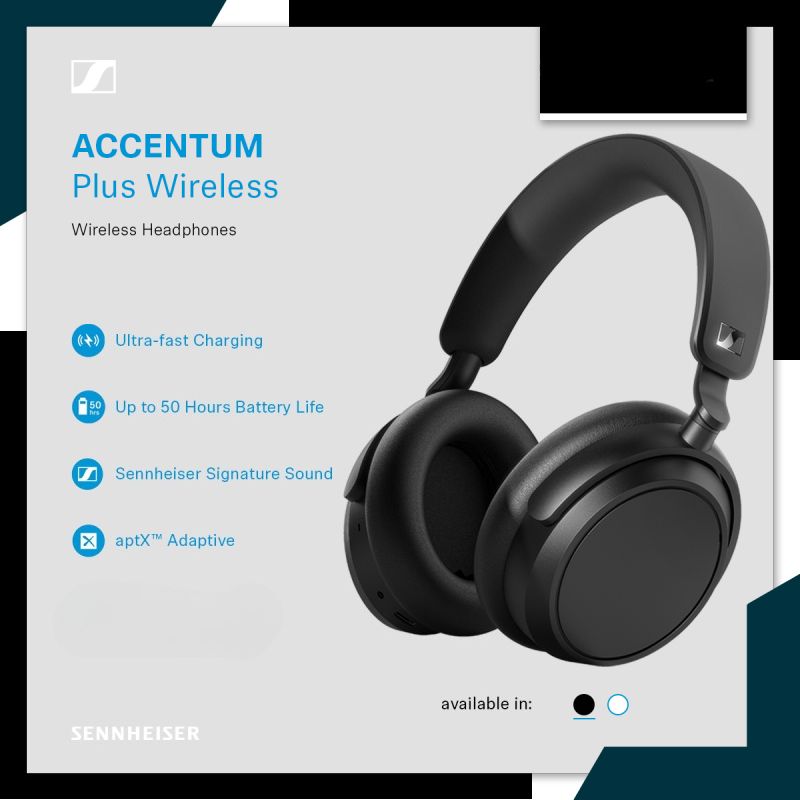 Sennheiser ACCENTUM Plus Wireless ANC Headphones