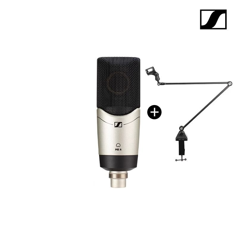 Sennheiser MK4 Condenser Microphone with Bracket