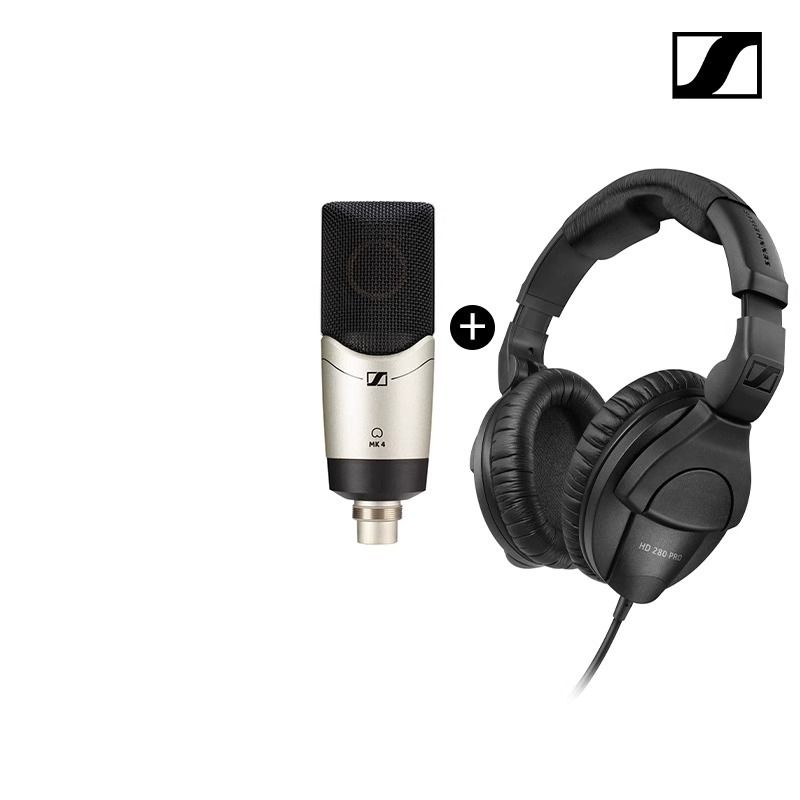 Sennheiser MK4 Microphone + HD 280 Pro Bundle