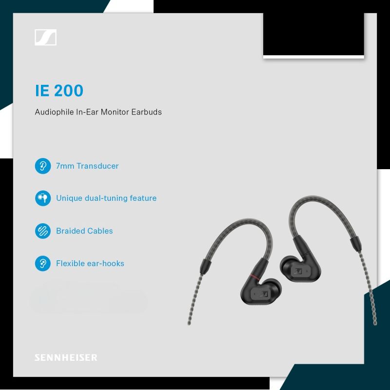 Sennheiser IE 200 In-Ear Monitors