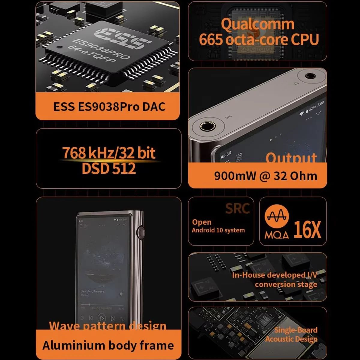 Shanling M7 Android Hi-Res Music Player
