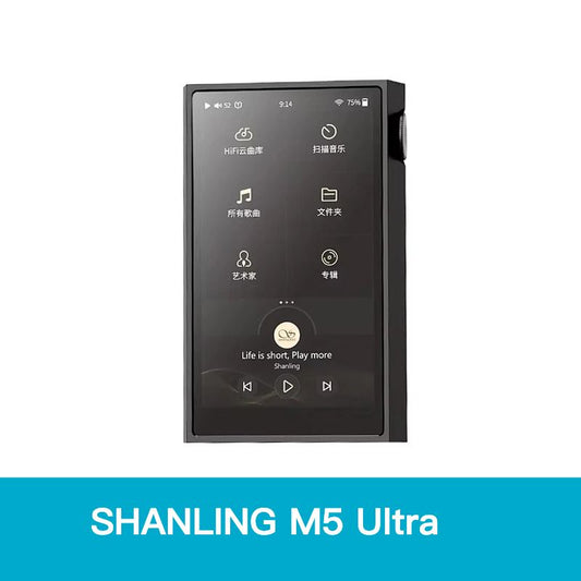 Shanling M5 Ultra DAP — AK4499EX + AK4191, 1.1W Balanced
