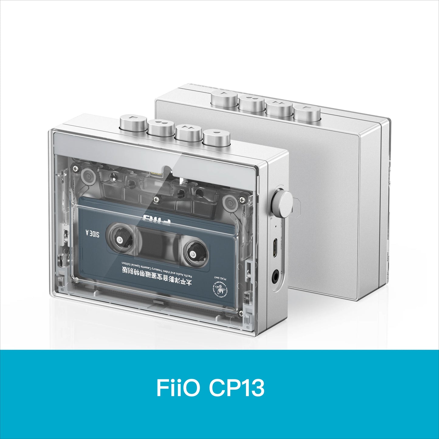 FiiO CP13 Portable Cassette Player — USB-C, Analog