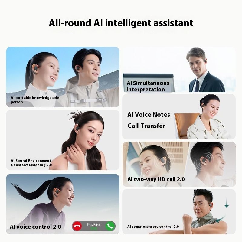 Cleer ARC 5 Open-Ear Wireless Sport Earbuds - view 2
