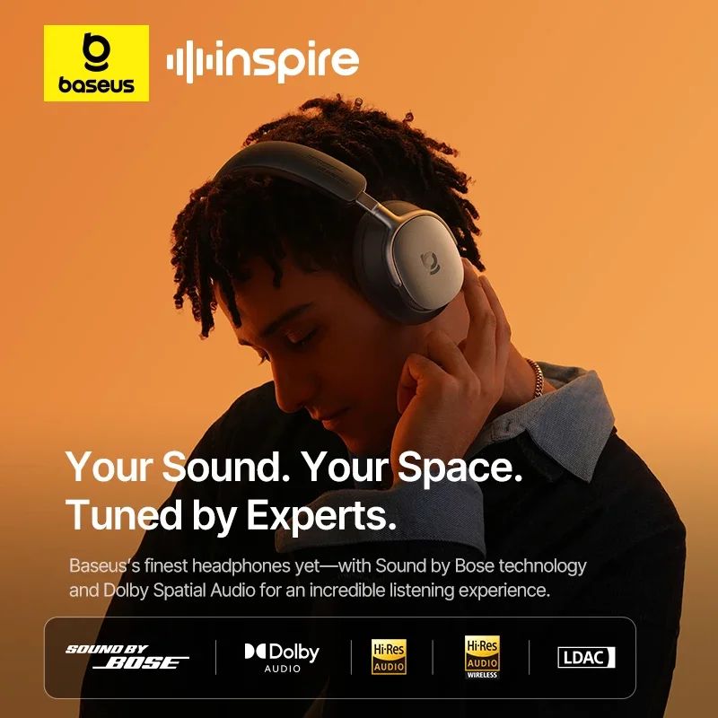 Baseus Inspire XH1 ANC Wireless Headphones - view 2