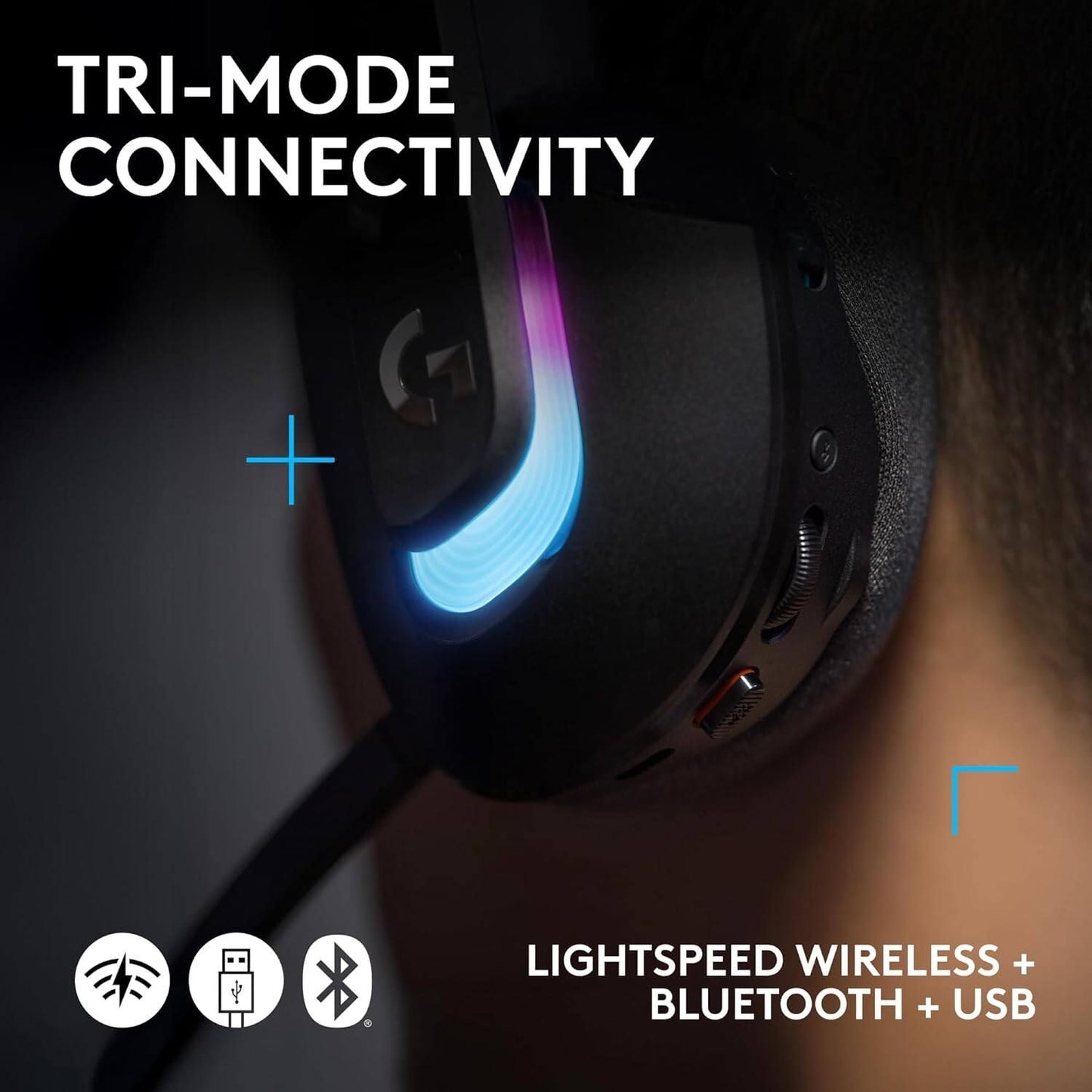 Logitech G522 LIGHTSPEED Wireless Gaming Headset - view 5