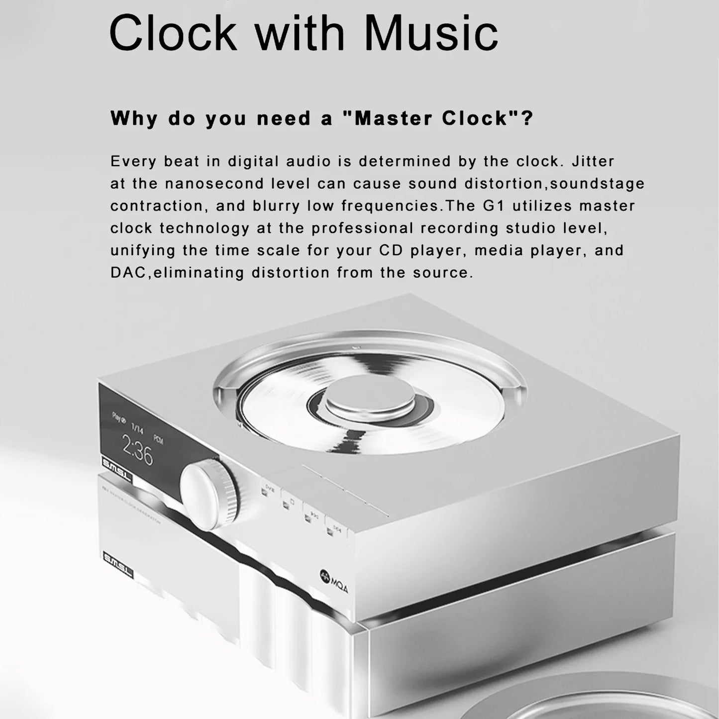 SMSL G1 OCXO Quad-Channel Master Clock