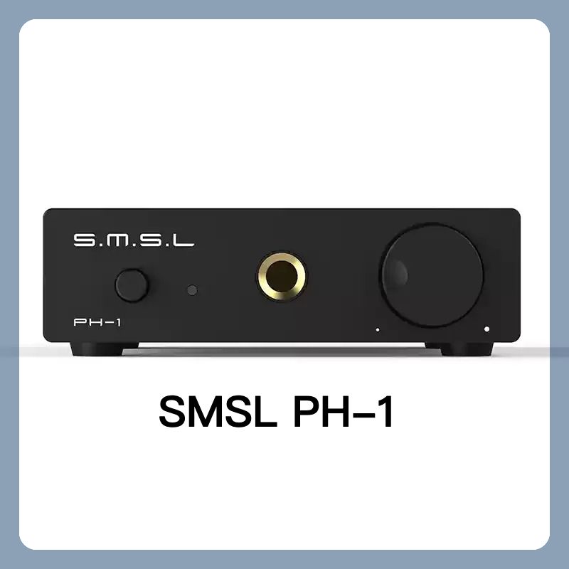SMSL PH-1 MM Phono Preamp & Headphone Amp