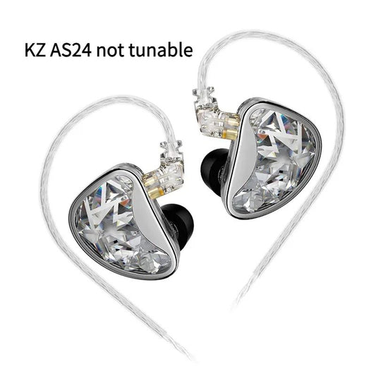 KZ AS24 24BA Balanced Armature In-Ear Monitors
